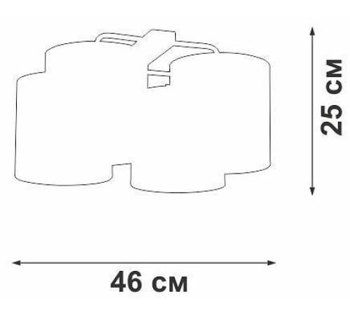 Потолочная люстра Vitaluce V2881 V28810-1/4PL