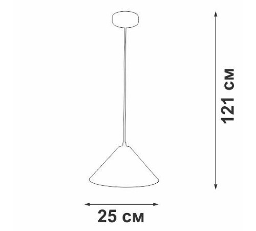 Подвесной светильник Vitaluce V2925 V2925-0/1S