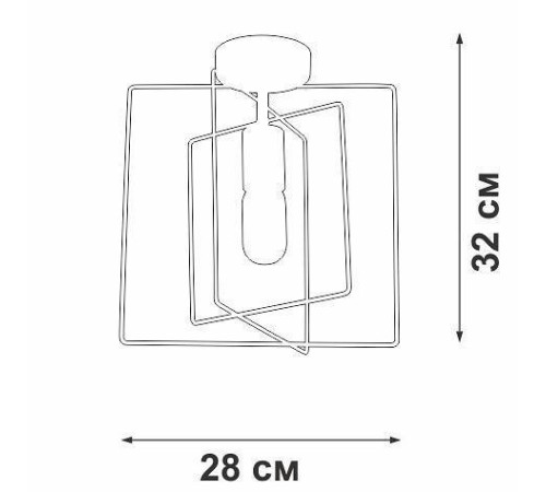 Светильник на штанге Vitaluce V3793 V3793-0/1PL