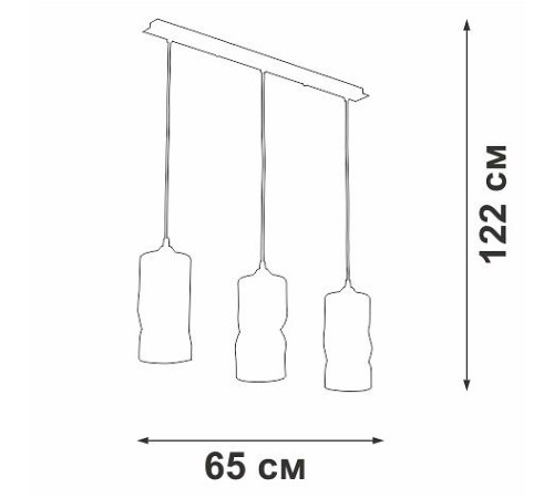 Подвесной светильник Vitaluce V4853 V4853-1/3S