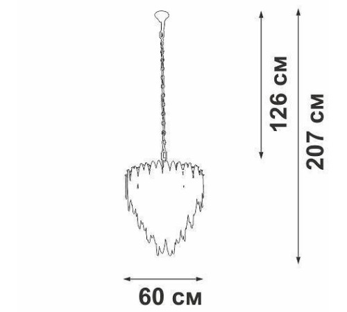 Подвесная люстра Vitaluce V5811 V5811-8/10