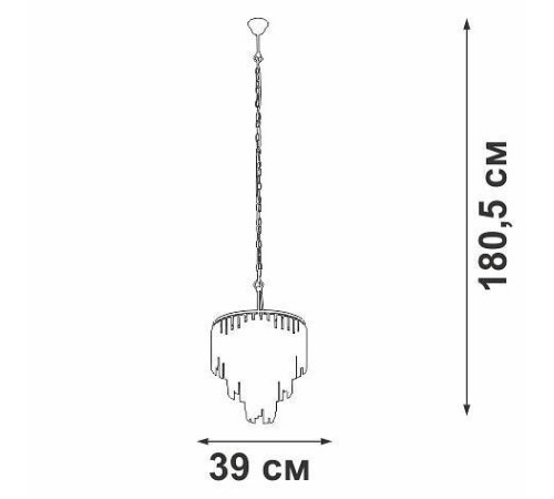 Подвесная люстра Vitaluce V5867 V5867-8/10