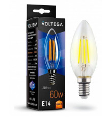 Лампа светодиодная Voltega Candle E14 6 Вт 2800 K 7019
