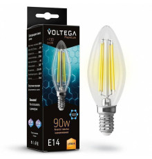 Лампа светодиодная Voltega Candle 9W Graphene E14 6Вт 2700K 7218