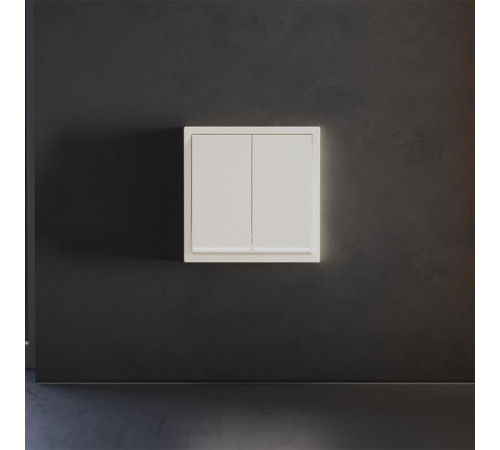 Клавиши для выключателя двухклавишного с подсветкой Voltum S70 VLS000413