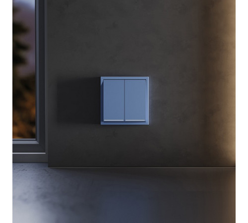 Клавиши для выключателя двухклавишного с подсветкой Voltum S70 VLS000415