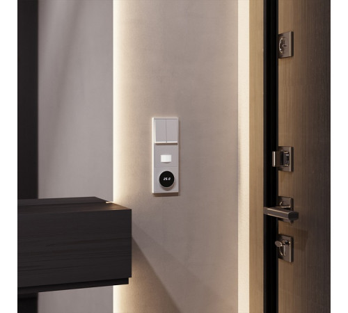 Клавиши для выключателя двухклавишного с подсветкой Voltum S70 VLS000416