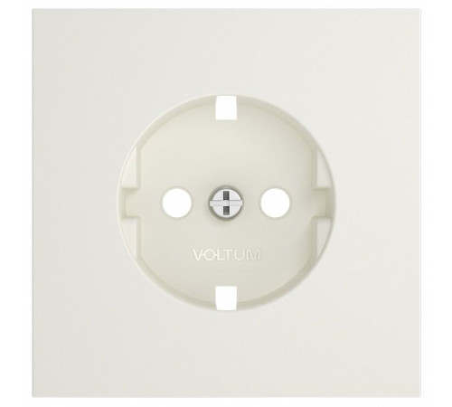 Накладка для розетки с заземлением Voltum S70 VLS000613
