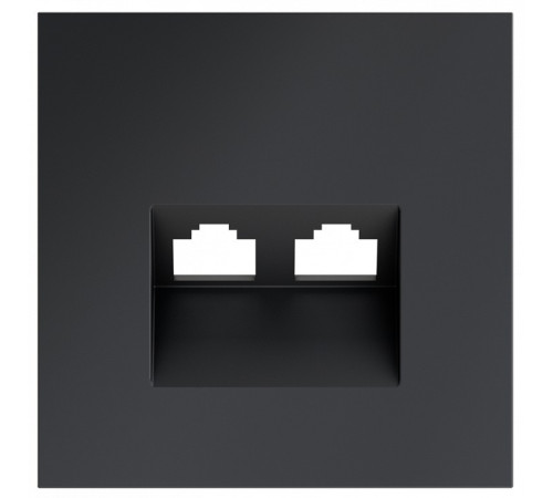 Накладка для розетки RJ-11 или RJ-45 Voltum S70 VLS001407