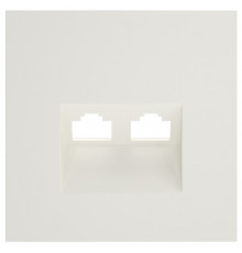 Накладка для розетки RJ-11 или RJ-45 Voltum S70 VLS001413