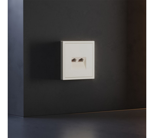 Накладка для розетки RJ-11 или RJ-45 Voltum S70 VLS001413