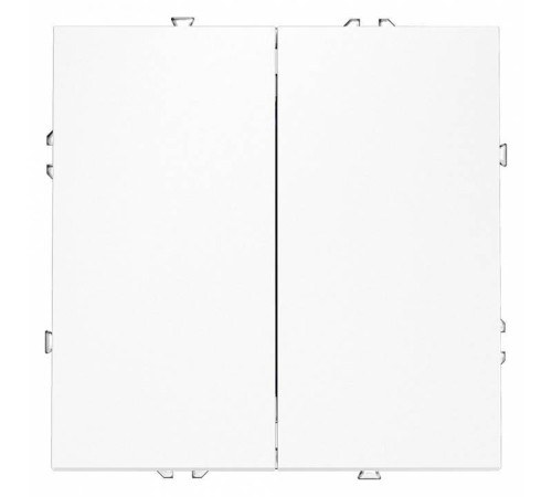 Выключатель проходной двухклавишный без рамки Voltum S70 VLS020302