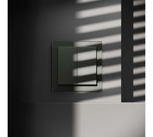 Выключатель для жалюзи без рамки Voltum S70 VLS020706