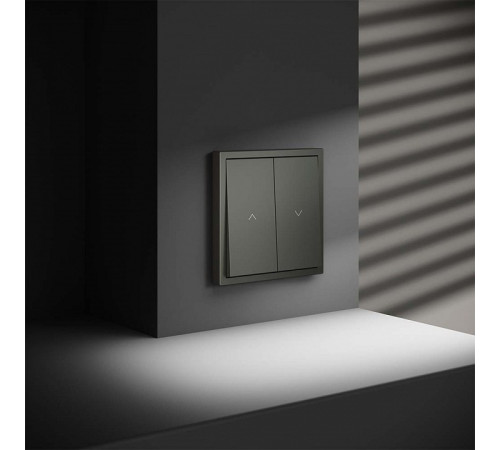 Выключатель для жалюзи без рамки Voltum S70 VLS020706