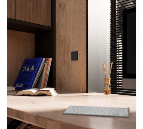 Выключатель для жалюзи без рамки Voltum S70 VLS020708