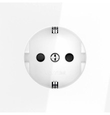 Розетка с заземлением и со шторкой, без рамки Voltum S70 VLS040201