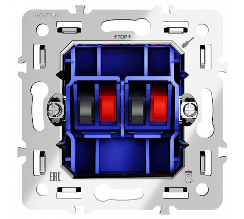 Механизм розетки акустическая Voltum S70 VLS0603M