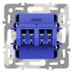 Механизм розетки акустическая Voltum S70 VLS0603M