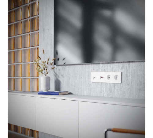 Выключатель для жалюзи без рамки Voltum S70 VLS060701