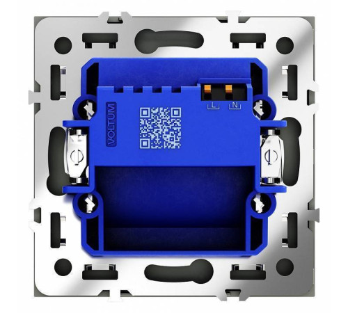 Заглушка для поста с подсветкой, без рамки Voltum S70 VLS070706