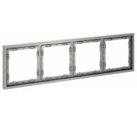 Рамка на 4 поста Voltum S70 VLS100405