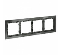 Рамка на 4 поста Voltum S70 VLS110406