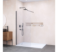 Душевая перегородка RGW WA-010B 900x1950 мм прозрачное стекло черный 351001009-14