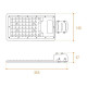 Консольный светильник Wolta STL-50W/04