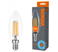 Лампа светодиодная Wolta  WF-C35-9W6KE14