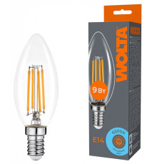 Лампа светодиодная Wolta  WF-C35-9W6KE14