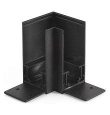 Соединитель угловой L-образный для треков накладных Wolta  WML-SMC/01B