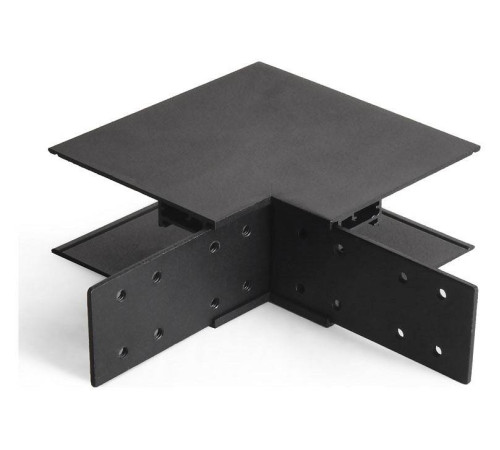 Соединитель угловой внешний для треков накладных Wolta WML-SOC/01B