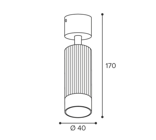 Светильник на штанге Wolta Shell WSL-MR11/S16BG