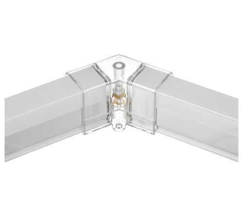 Соединитель угловой V-образный для модульных светильников Wolta WTB-WBT-V-01