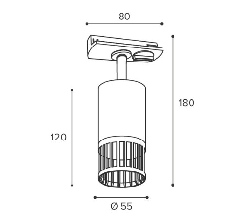 Светильник на штанге Wolta PORTA WTL-GU10/19W