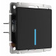 Выключатель сенсорный 1-клавишный Werkel Wi-Fi с подсветкой черный W4510608