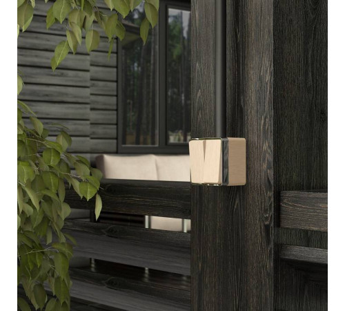 Выключатель двухклавишный влагозащищенный Werkel Gallant (шампань рифленый) W5020210