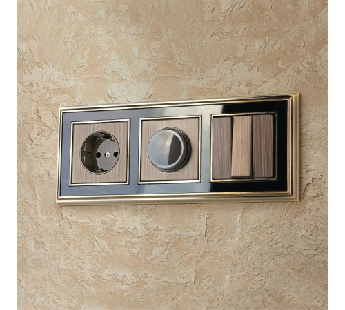 Накладка для диммера Werkel бронзовый W1149012