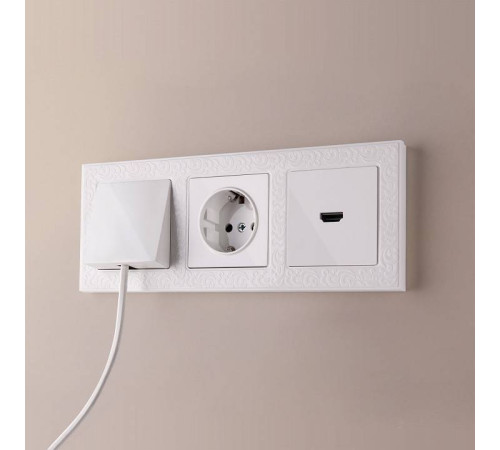 Розетка для вывода кабеля без рамки Werkel W115 3 W1150201