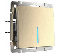 Выключатель одноклавишный с подсветкой без рамки Werkel W111 2 W1110110