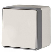 Выключатель одноклавишный влагозащищенный Werkel Gallant (слоновая кость) W5010203