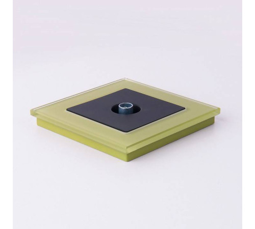 ТВ-розетка оконечная без рамки Werkel черный матовый W1183008