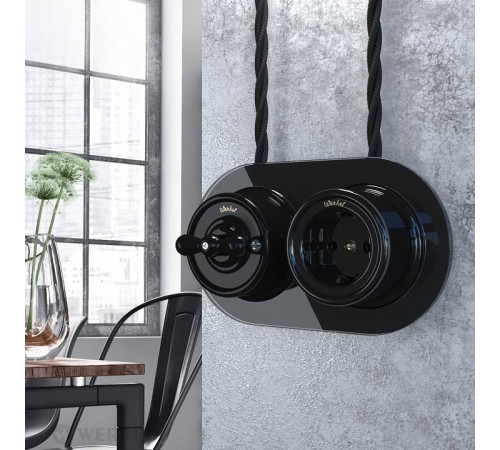 Рамка на 2 поста Werkel черный W0025108