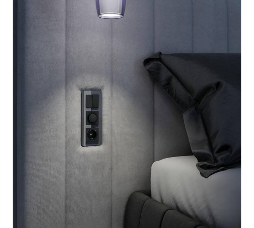 Рамка на 3 поста Werkel Elite (графит, стекло) W0032440