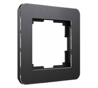 Рамка на 1 пост Werkel Platinum черный W0012608