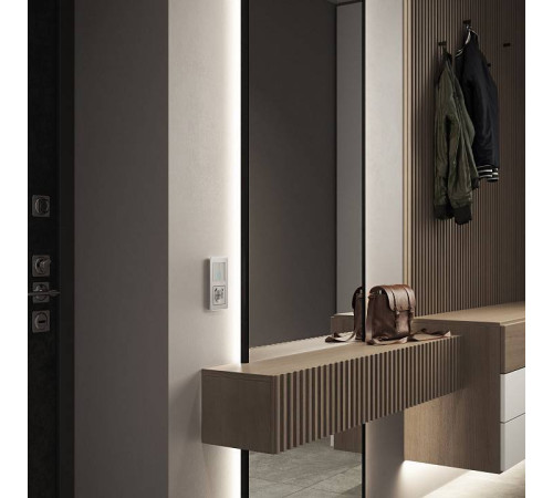 Рамка на 2 поста Werkel Platinum алюминий W0022606