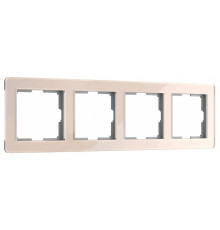 Рамка на 4 поста Werkel Acrylic айвори a062134