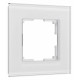 Рамка на 1 пост Werkel Senso белый soft-touch W0013101