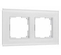 Рамка на 2 поста Werkel Senso белый soft-touch W0023101