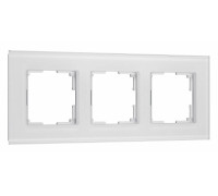 Рамка на 3 поста Werkel Senso белый soft-touch W0033101